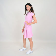 Load image into Gallery viewer, Pink tee shirt dress
