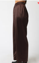 Load image into Gallery viewer, Brown satin pants
