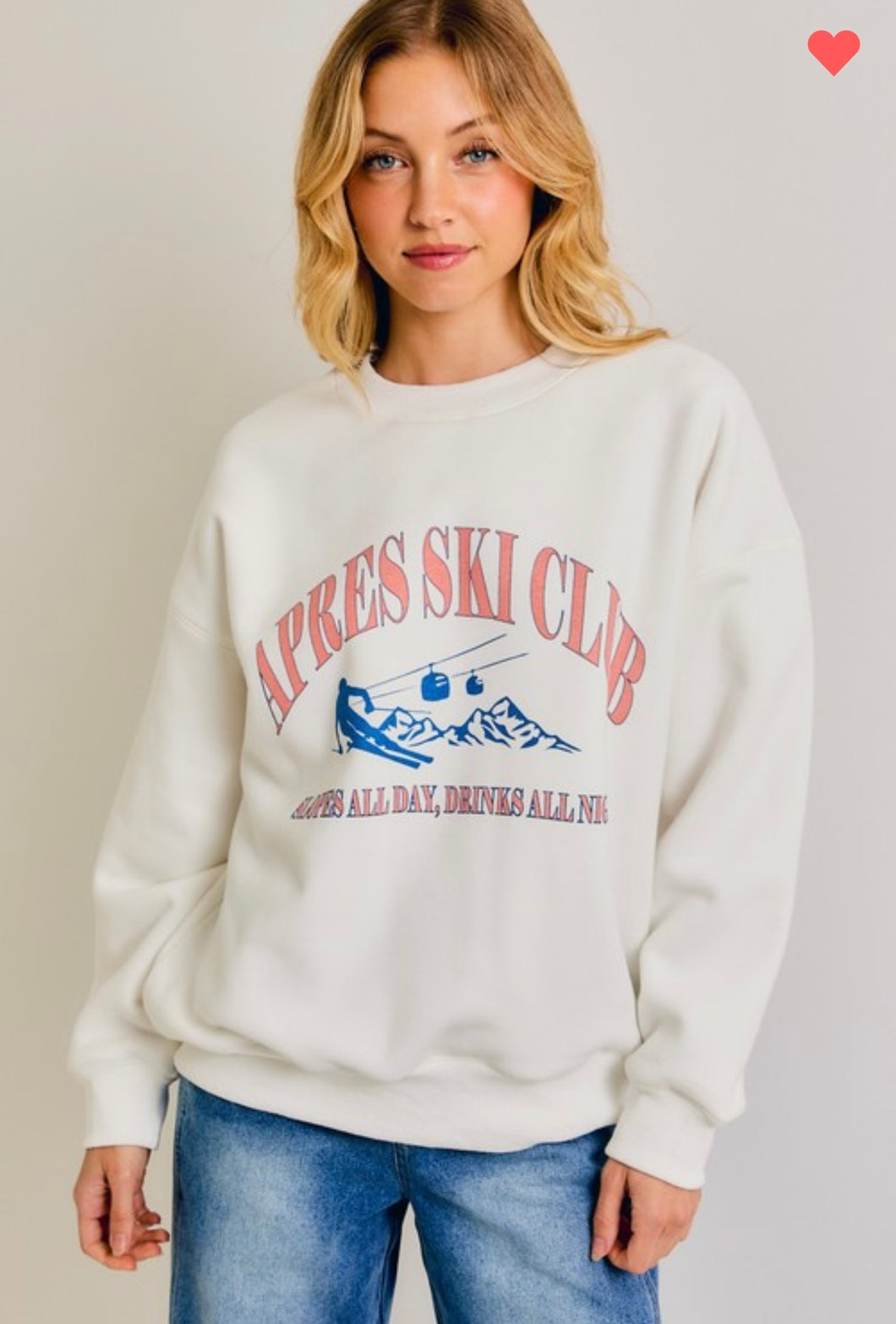 Apres ski club sweatshirt