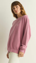 Load image into Gallery viewer, Dusty orchid palm sweatshirt
