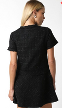 Load image into Gallery viewer, Black boucle dress
