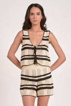 Load image into Gallery viewer, Crochet vest and short set
