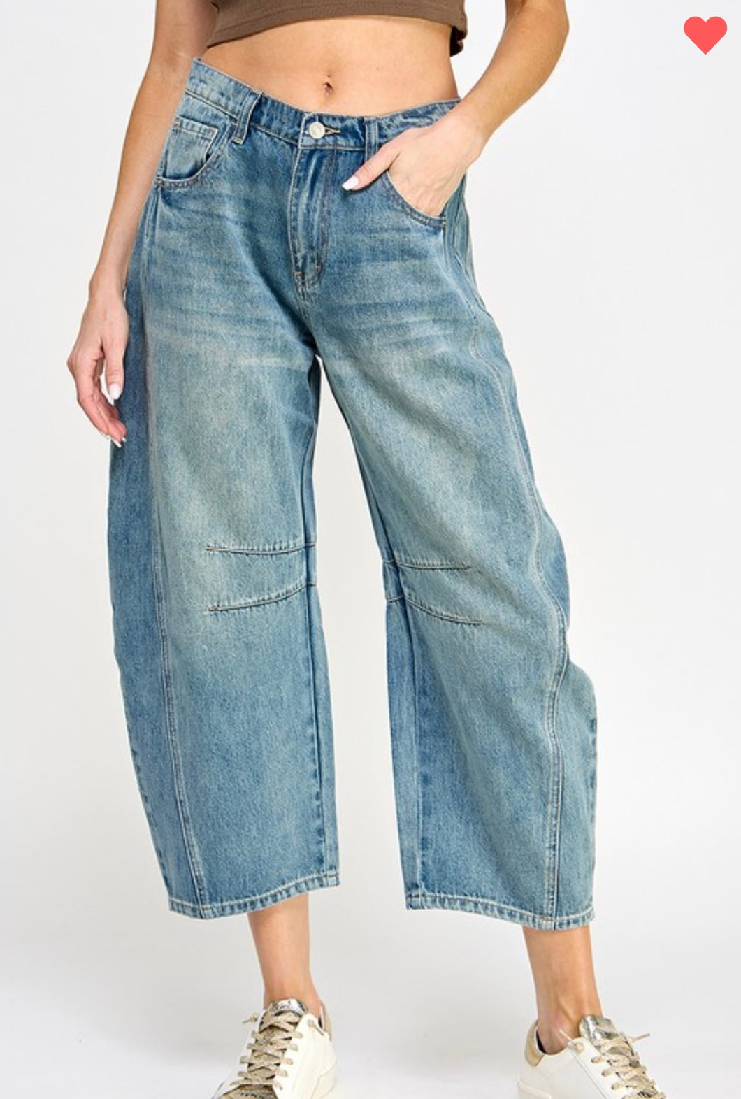 Barrel jeans