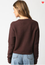 Load image into Gallery viewer, Gold button cardigan
