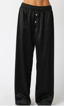 Load image into Gallery viewer, Black satin pants
