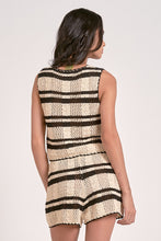Load image into Gallery viewer, Crochet vest and short set
