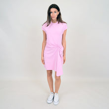 Load image into Gallery viewer, Pink tee shirt dress
