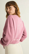 Load image into Gallery viewer, Dusty orchid palm sweatshirt
