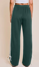 Load image into Gallery viewer, Green bow detail track pants
