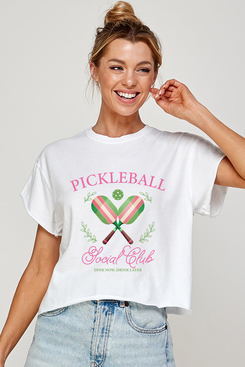 Pickleball social club tee