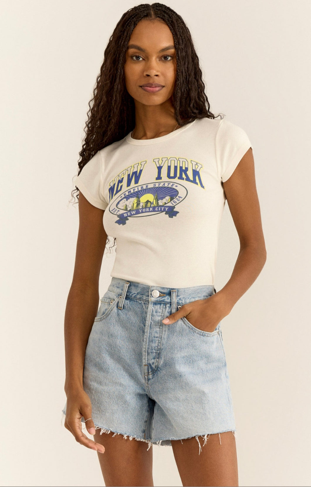 New York Cheeky Tee