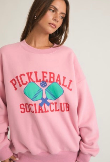 Pickleball social club sweatshirt