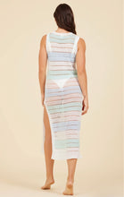 Load image into Gallery viewer, Stripe maxi cover up dress
